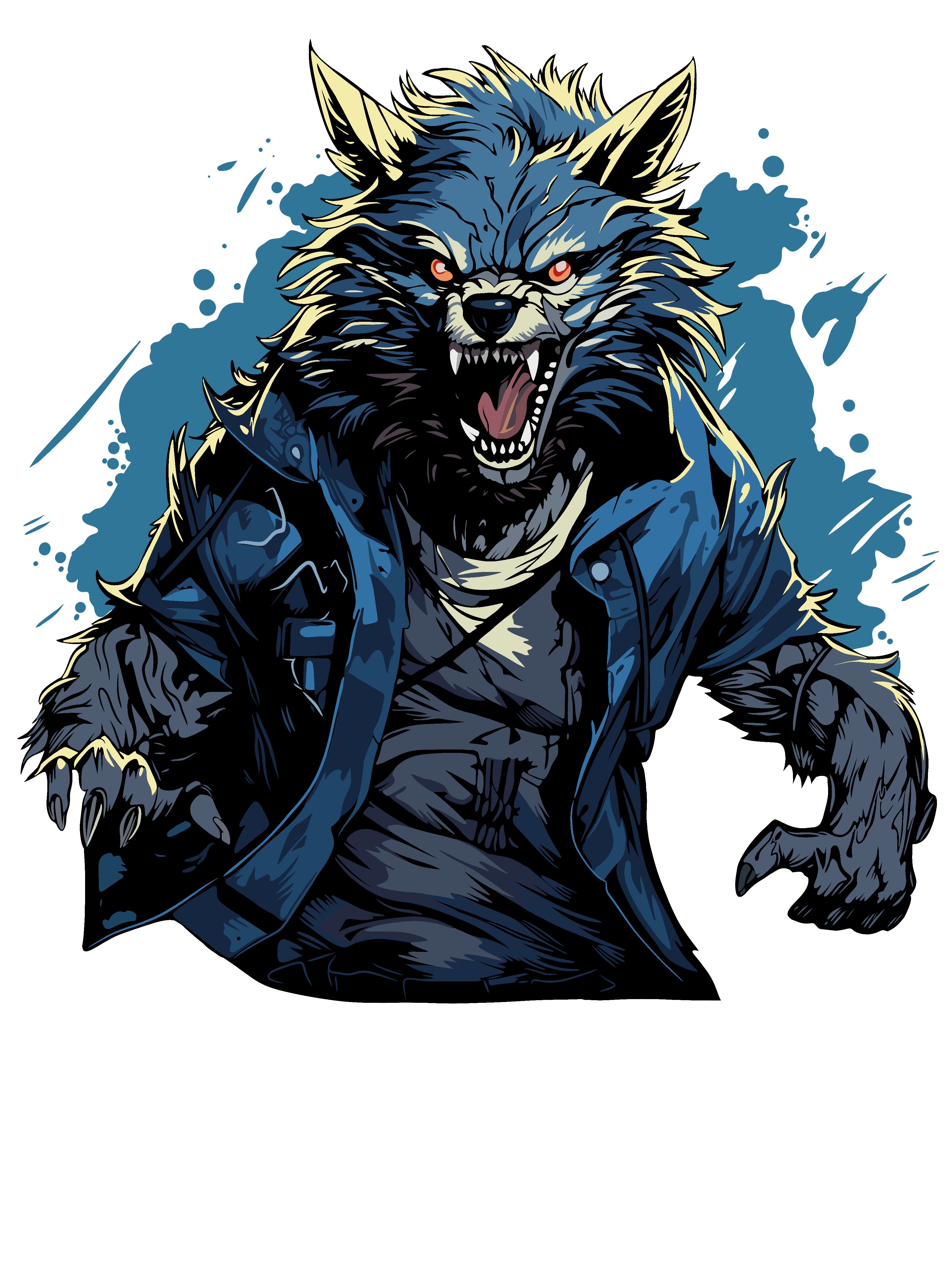 Werwolf - T-Shirt